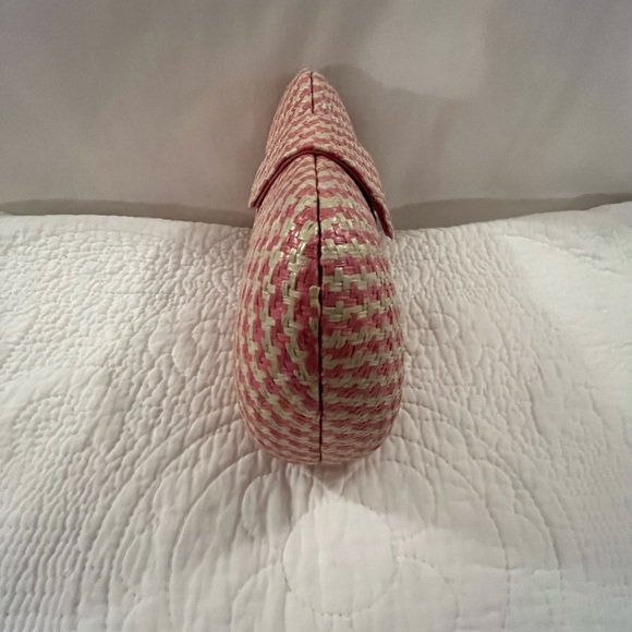 Banana Republic Straw print clutch NWT - Picture 4 of 7